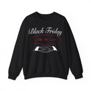 Black Friday 412 Unisex Crewneck Sweatshirt Black Edition